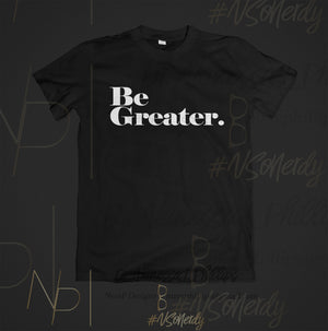 Be Greater