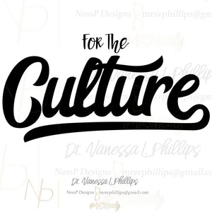For the Culture (digital download)