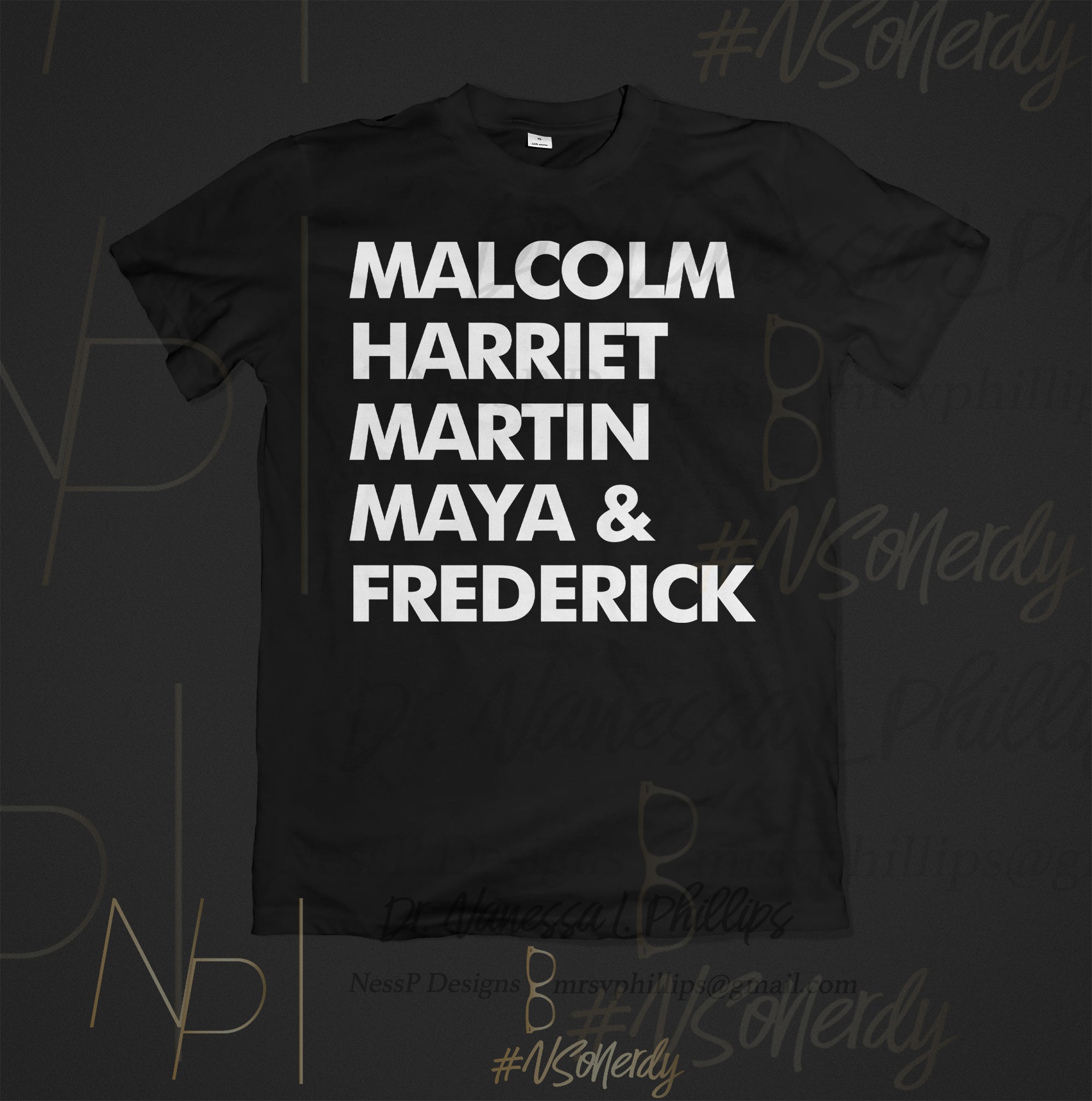 Malcolm, Harriet, Martin, Maya & Frederick