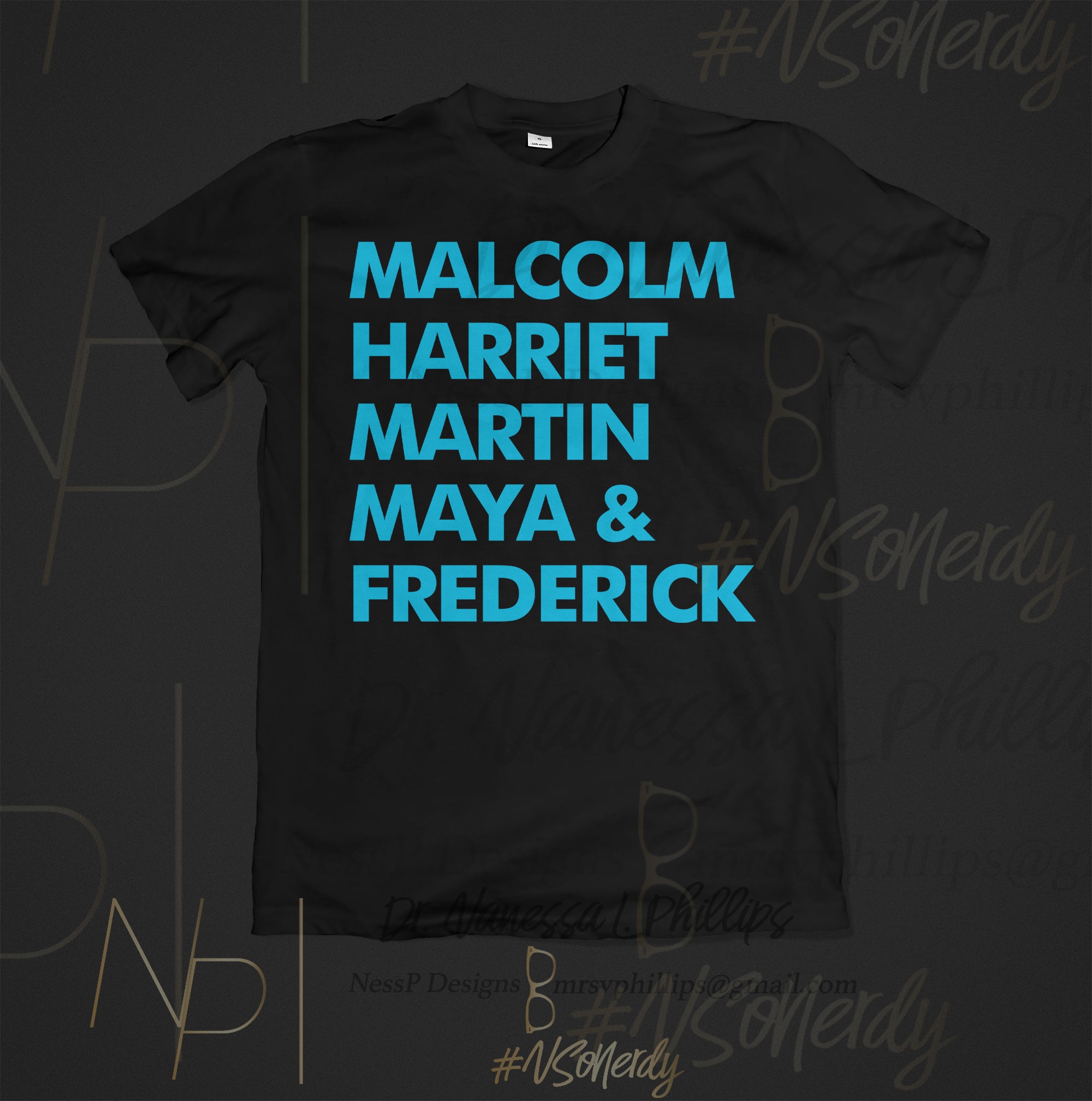 Malcolm, Harriet, Martin, Maya & Frederick