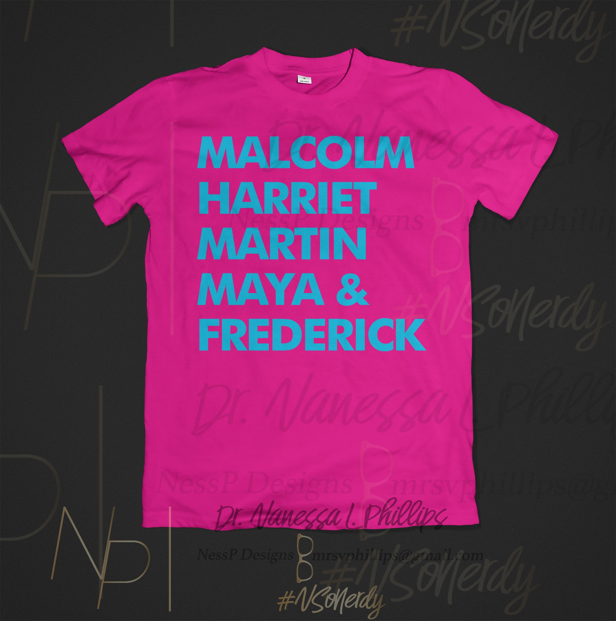 Malcolm, Harriet, Martin, Maya & Frederick